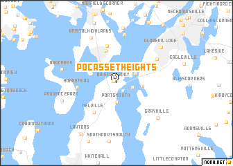 map of Pocasset Heights