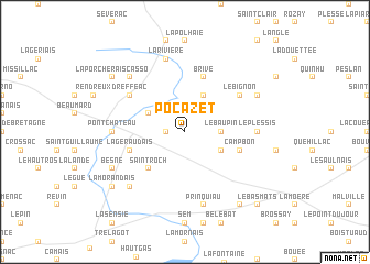 map of Pocazet