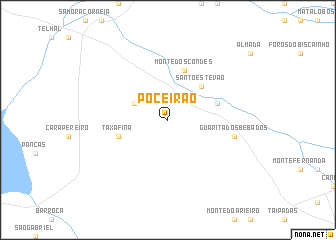 map of Poceirão