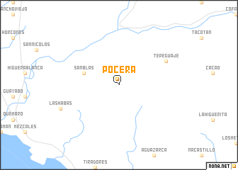 map of Pocera