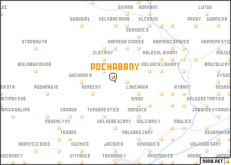 map of Pochabany