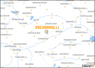 map of Pochampalli