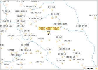 map of Pochanado