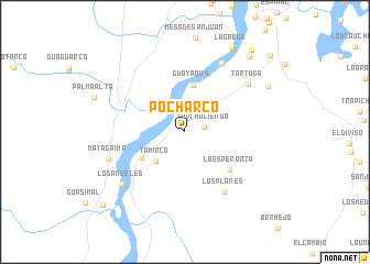 map of Pocharco