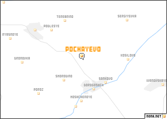 map of Pochayevo