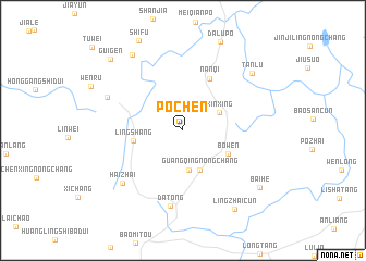 map of Pochen