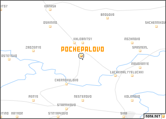 map of Pochepalovo