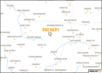 map of Pochepy