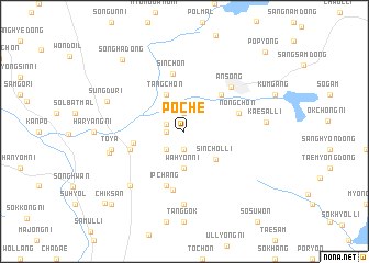 map of Poch\
