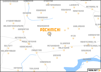 map of Pochinichi