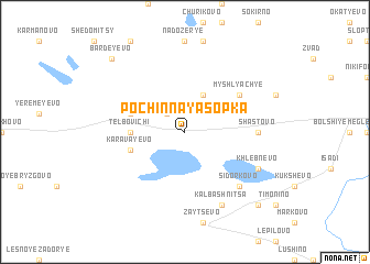 map of Pochinnaya Sopka