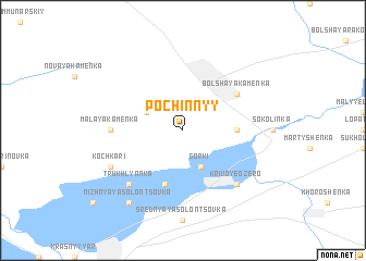 map of Pochinnyy