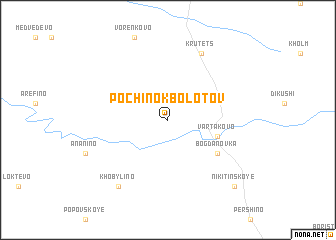 map of Pochinok-Bolotov