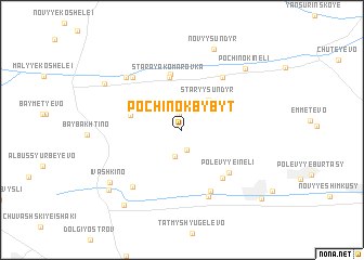 map of Pochinok-Bybyt\