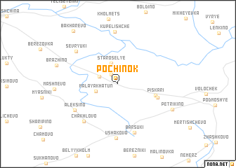 map of Pochinok