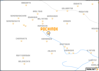 map of Pochinok