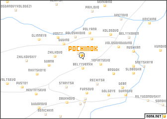 map of Pochinok