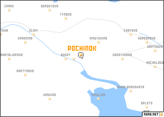 map of Pochinok