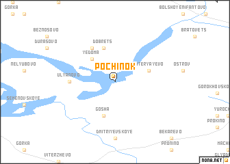 map of Pochinok