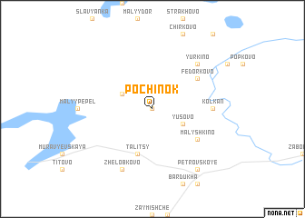 map of Pochinok