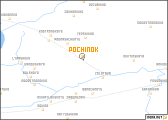 map of Pochinok