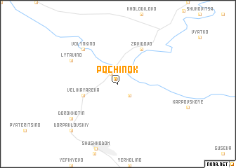 map of Pochinok