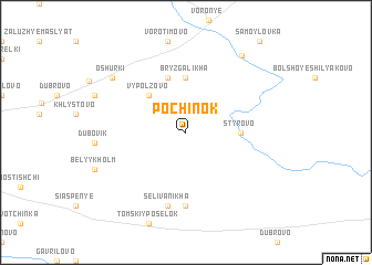 map of Pochinok