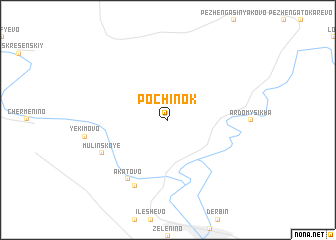 map of Pochinok