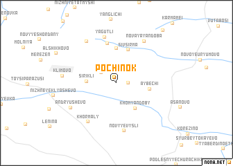 map of Pochinok