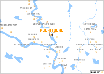 map of Pochitocal