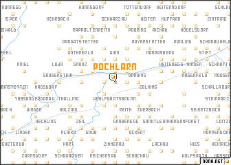 map of Pöchlarn