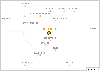 map of Pochoc