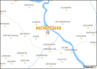 map of Pochonguero