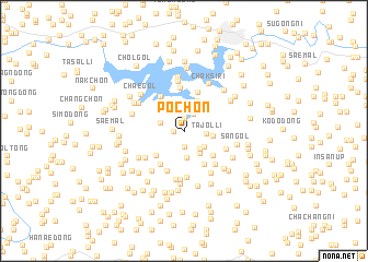 map of Po-ch\