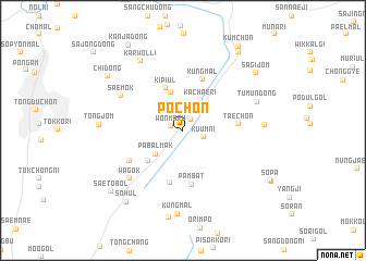 map of P\