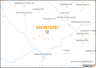 map of Pochotepec