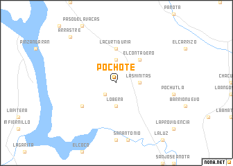 map of Pochote