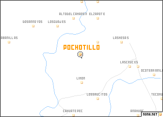 map of Pochotillo