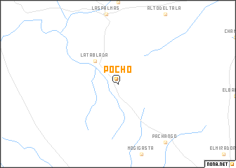 map of Pocho