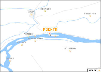 map of Pochta