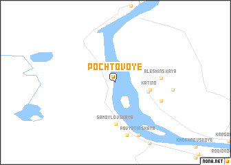 map of Pochtovoye