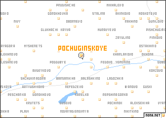 map of Pochuginskoye