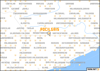 map of Pocilgais