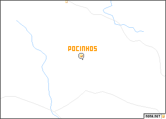 map of Pocinhos