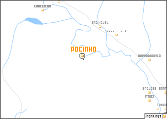 map of Pocinho