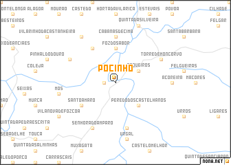 map of Pocinho