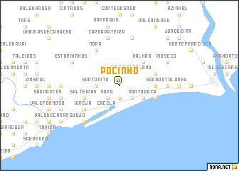 map of Pocinho