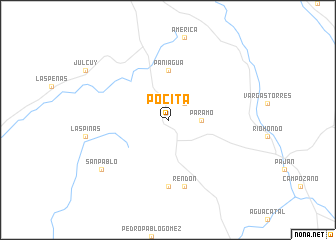 map of Pocita