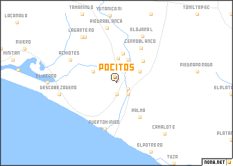 map of Pocitos