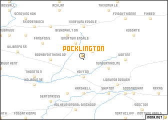 map of Pocklington